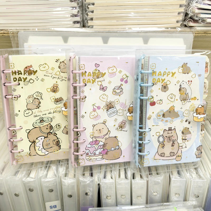 GM - BINDER BESI CAPYBARA | DIARY JURNAL | BUKU BINDER NOTE | ORZY | ORGANIZER BOOK | BUKU BINDER WE