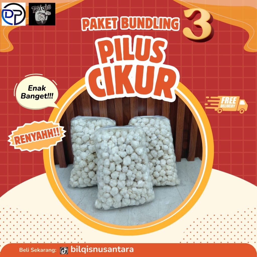 

PAKET BUNDLING Pilus Cikur isi 3 bungkus
