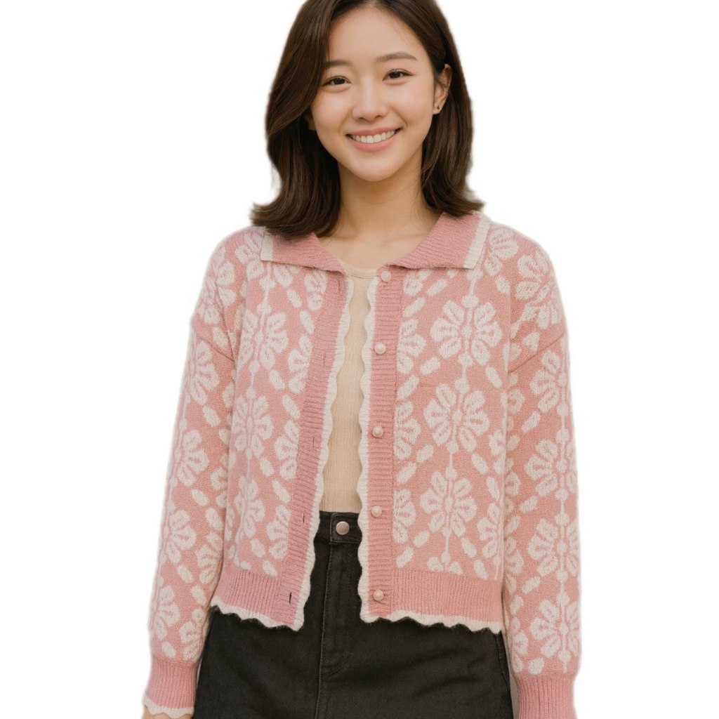 Sweater musim dingin bahan Rajut/Jaket Rajut wanita keren/jaket rajut premium import