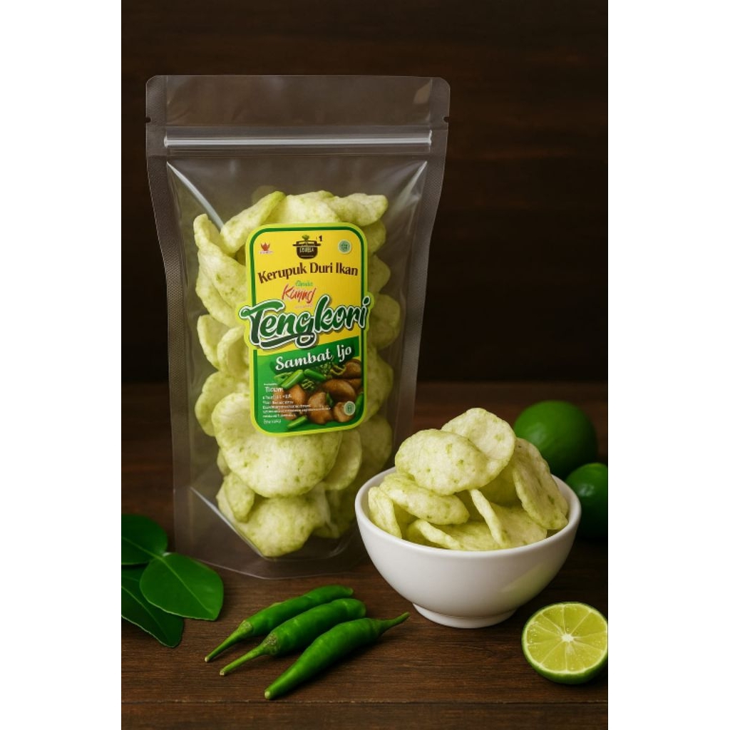 

Kerupuk Duri Ikan - Tengkori