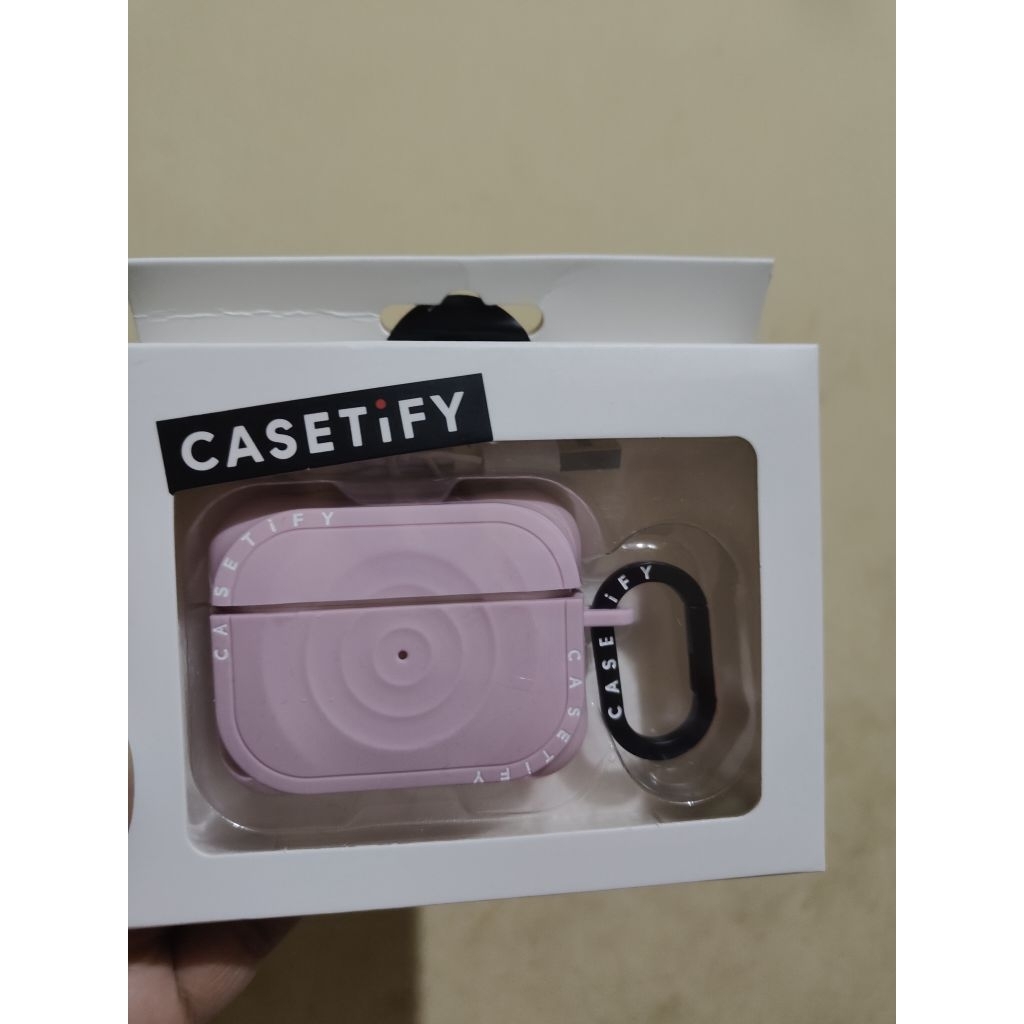 Earphone Casetify Pink & Lilac