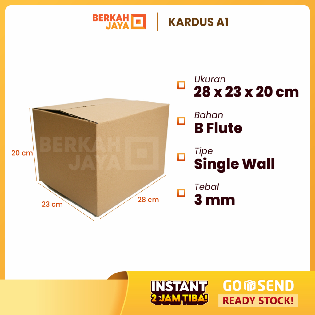 

Kardus Alat Kopi / Box / Karton / Aksesoris / Kotak / Dus Packing Sembako / Dus Perlengkapan Dapur– 28x23x20 cm (Kardus 28 x 23 x 20 cm)