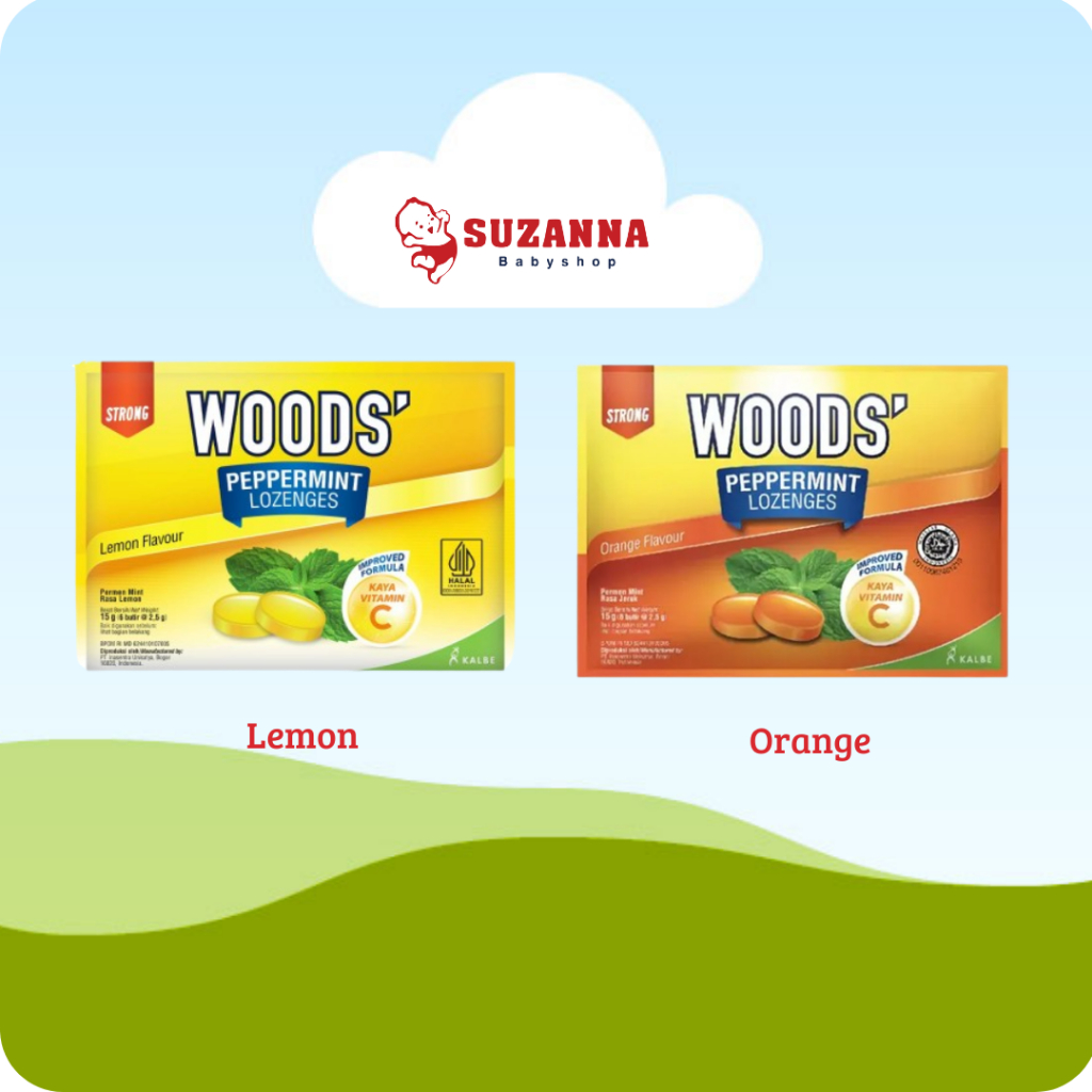 

Woods Lozenges Permen Vitamin C Isi 6 Butir