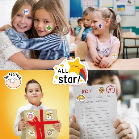 

DekorKue Stiker Lucu Karakter Kartun Isi 18 & 20 / Stiker DIY Kreatif untuk Anak