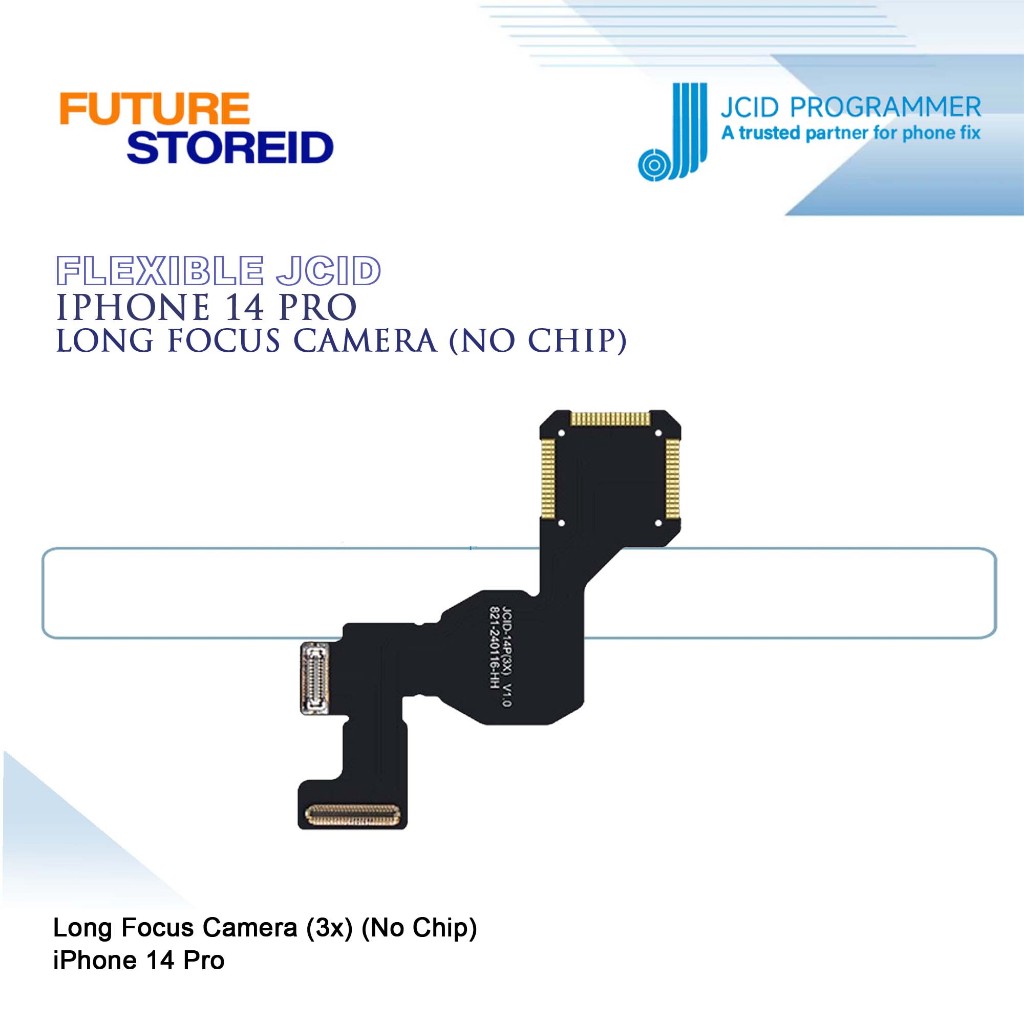 FLEXIBEL JCID 14P LONG-FOCUS CAMERA FPC (NO CHIP) (3X) ORIGINAL - JCID FPC Kamera Tele iPhone 14P – 