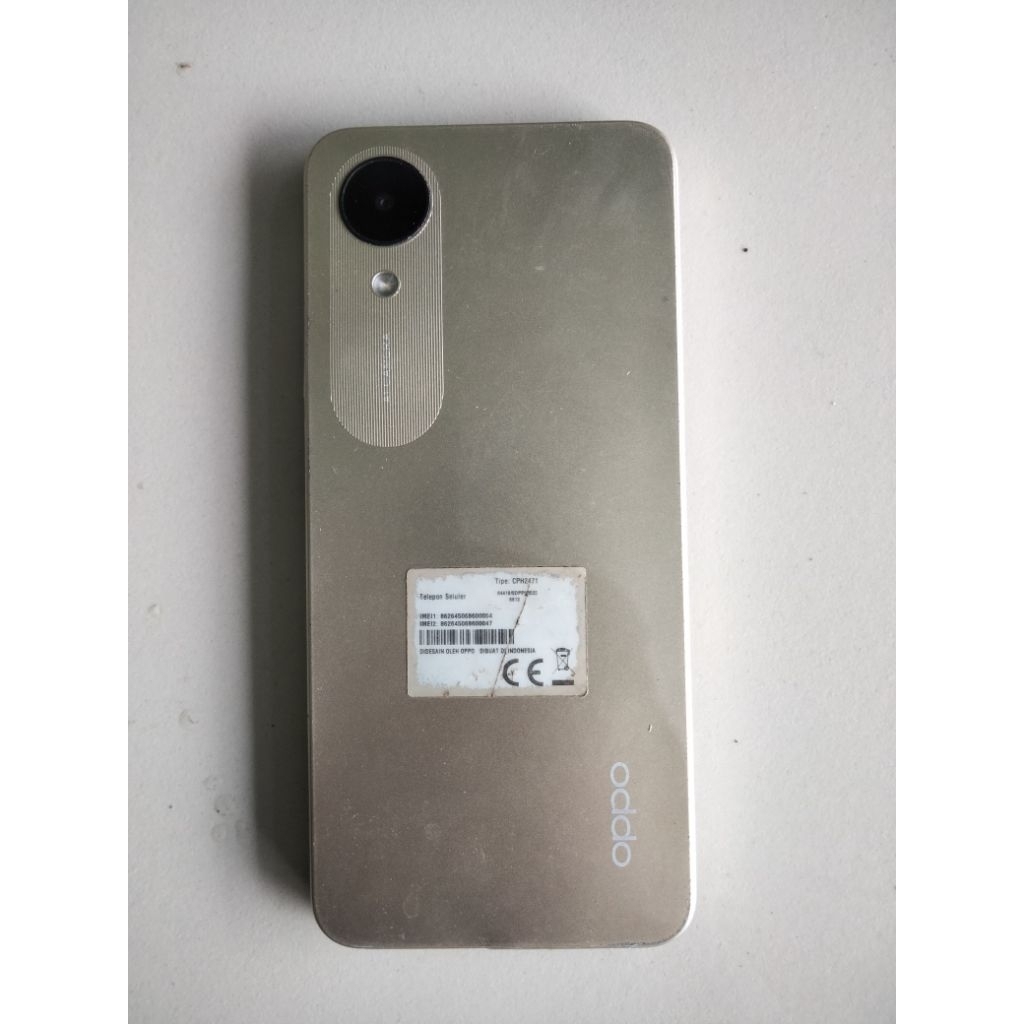 mesin Oppo a17K normal unit minus lcd
