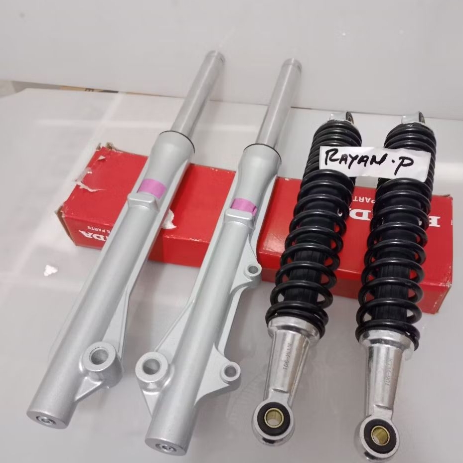 Shockbreaker Depan+Belakang Supra X Supra fit New Supra X 125 Old Tinggal Pasang 4pcs KPH Ori