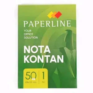 

Paperline nota kontan 108 x 155 mm 1 ply 50 lembar