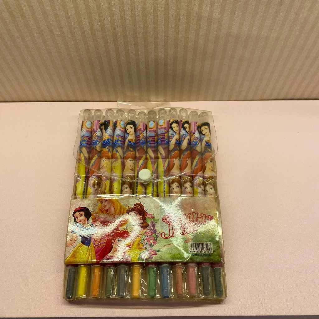 

[MUNDAE] Crayon Panjang 12 Warna Karakter Lucu