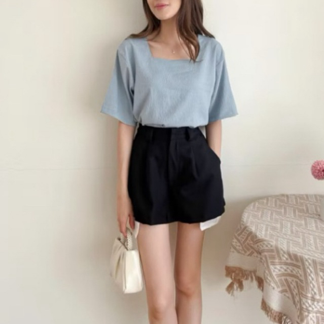 Preloved HEDY CLOTHING Square Neck Top