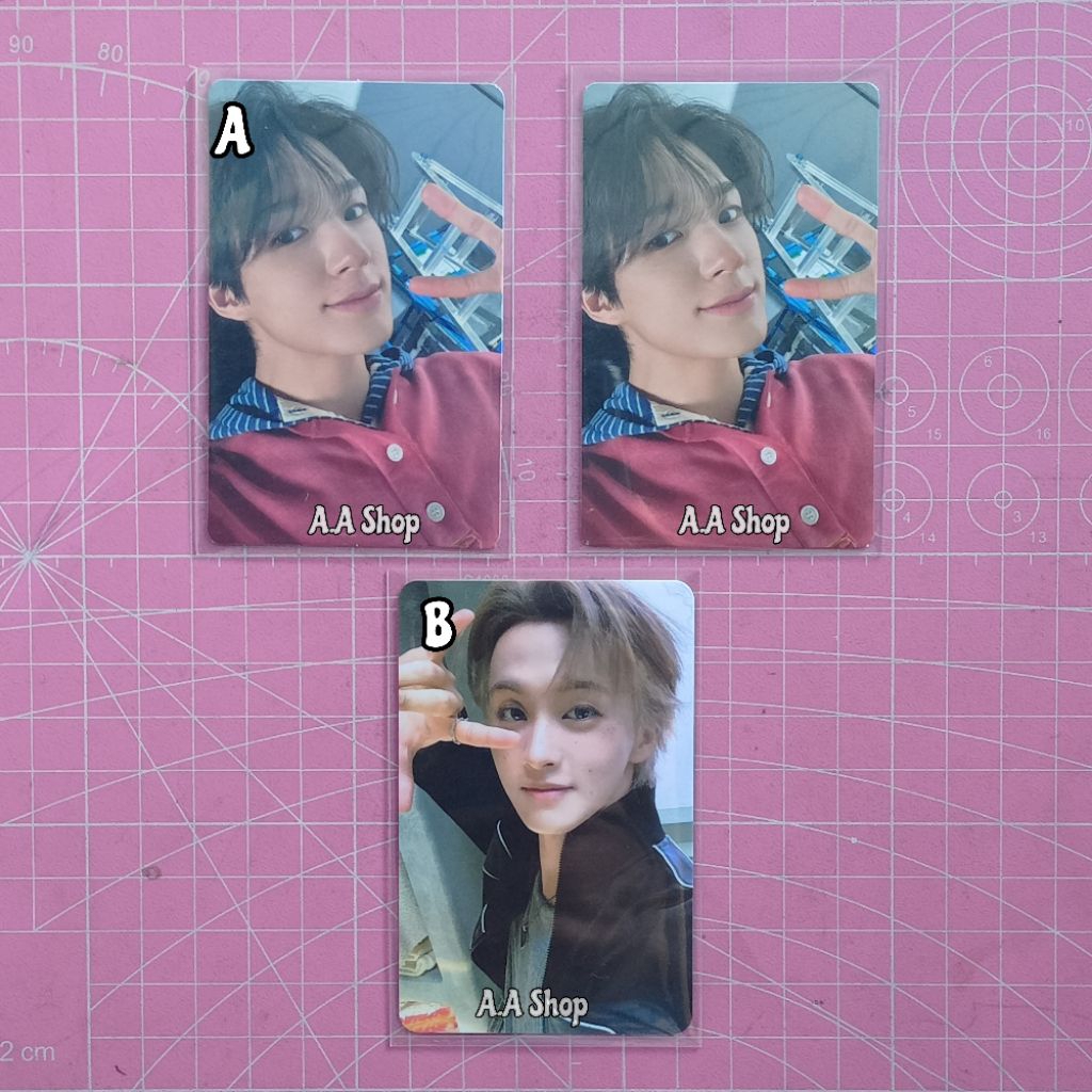 Ready Jeno Fanmeeting Dream Quest Photocard Official PC Mark QQ Music Dreamescape 4 star bintang emp