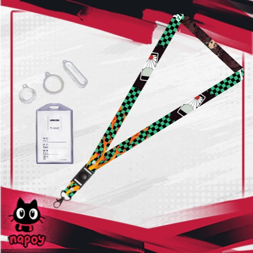 

Lanyard Id Card Anime Demon Slayer Tanjiro Kamado