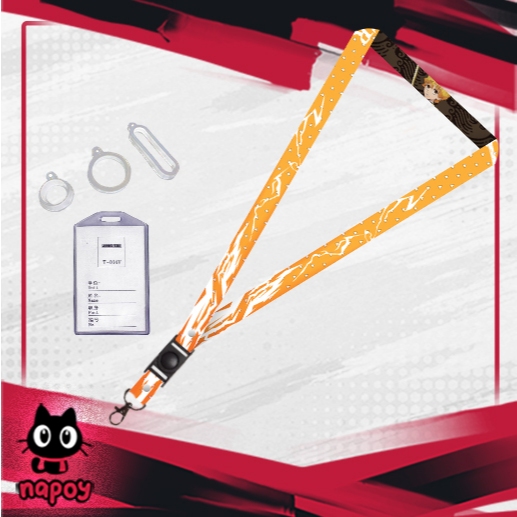 

Lanyard Id Card Anime Demon Slayer Zenitsu Agatsuma