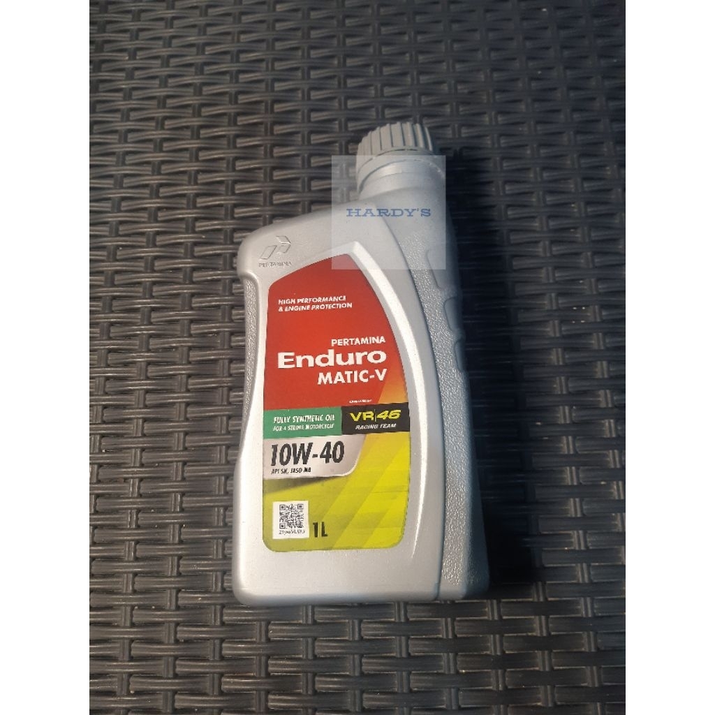 Oli Pertamina Enduro Matic V 10w-40 1Liter