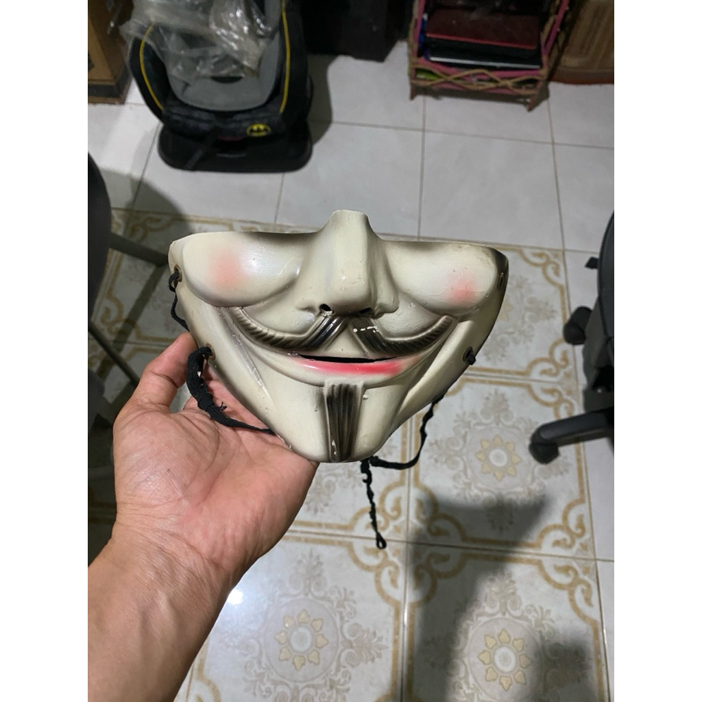 topeng anonymous mask half mask masker motor anonymous topeng anonymous half mask