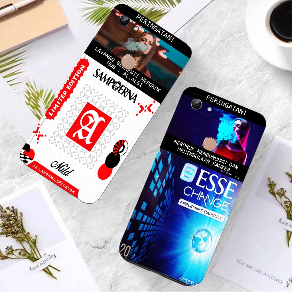 Softcase Untuk Vivo Y83 - Softcase Gambar Fashion Printing { Rokok Limited Edition Terbaru } - Pelin