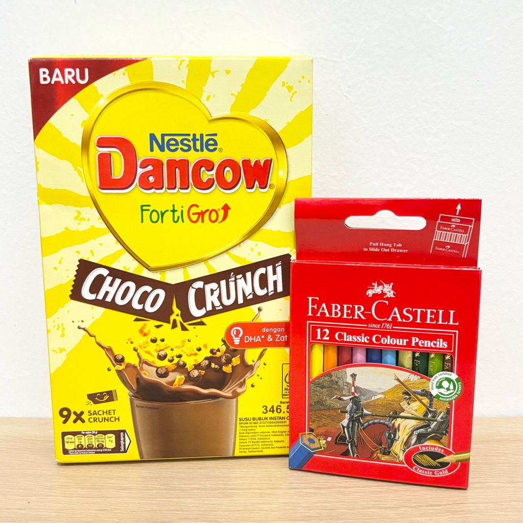 

(gratis faber castell) Dancow Fortigro ChocoCrunch