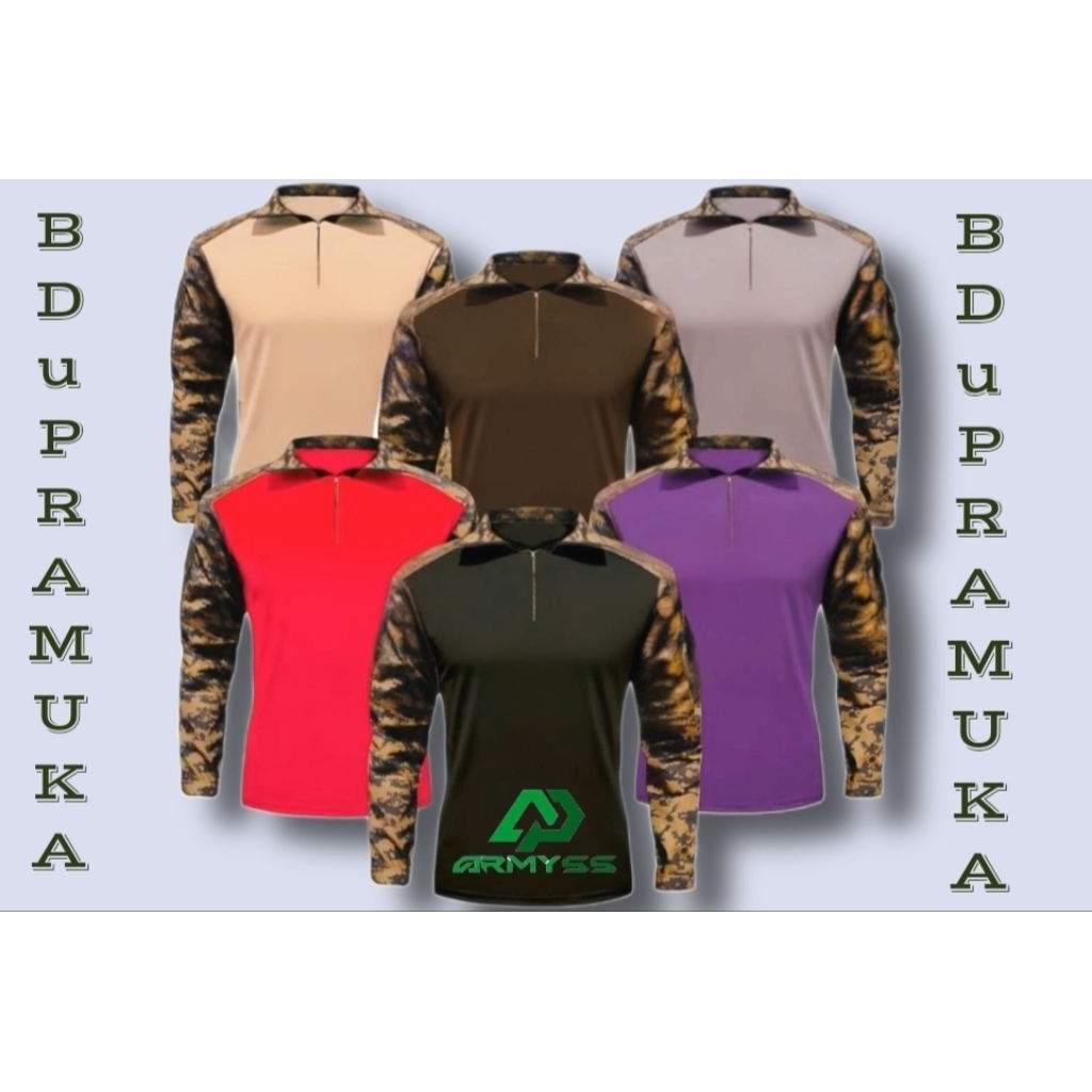 Kaos Tectical Loreng Pramuka,Baju BDU Pramuka