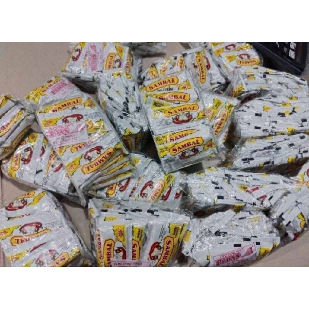 

Saos saset sambal extra hot 9rm 500pcs 1bal