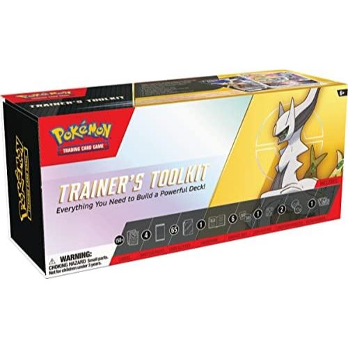 Pokemon TCG: Trainers Toolkit 2023 - 4 Packs, Promos, Accessories