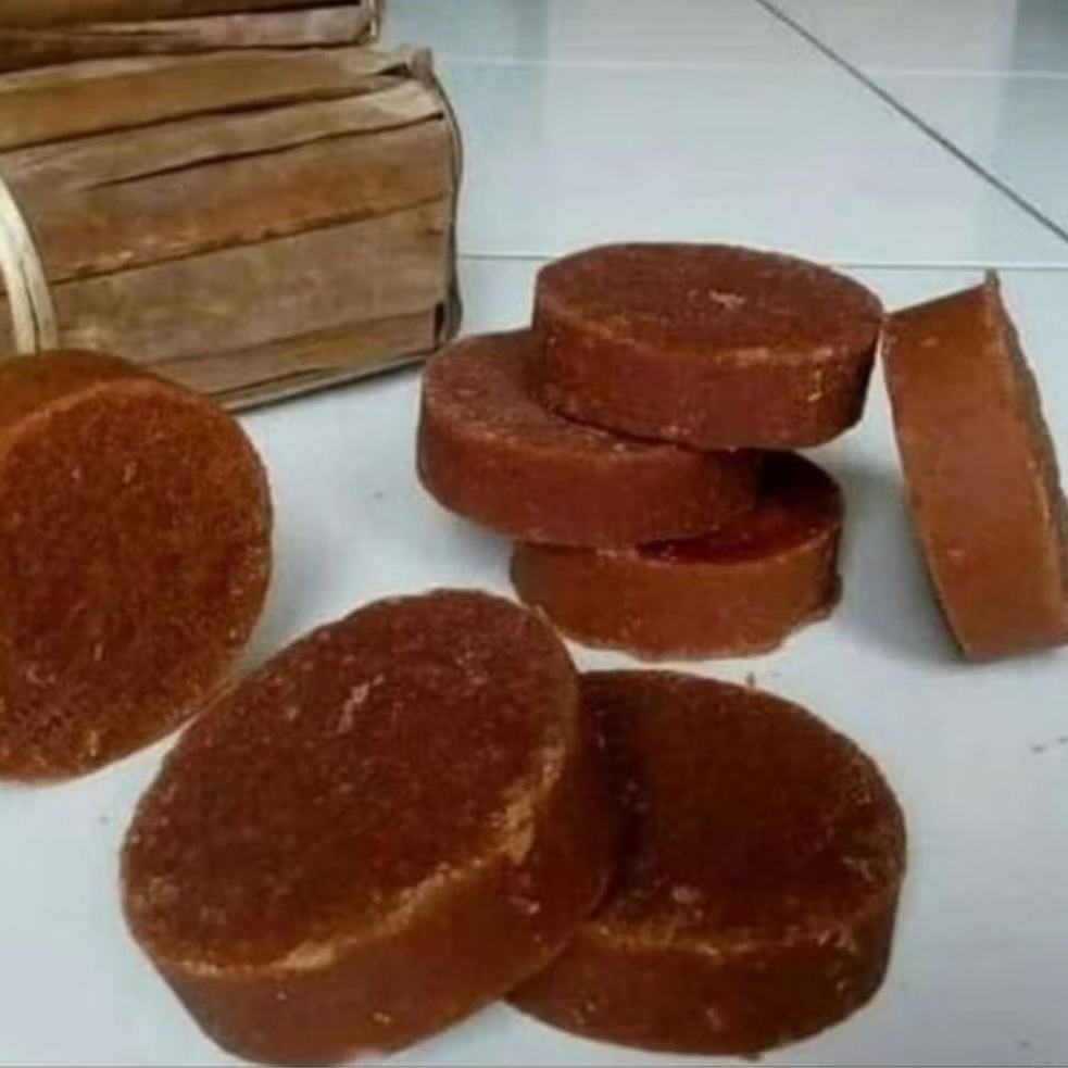 

gula Kawung/merah tanpa campuran 100%asli berat 1 kg