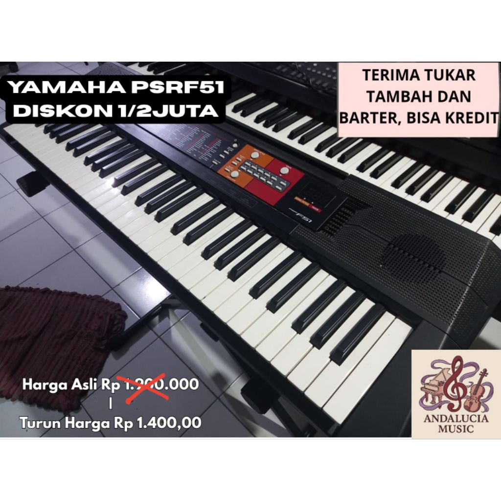Keyboard Yamaha Psr F51
