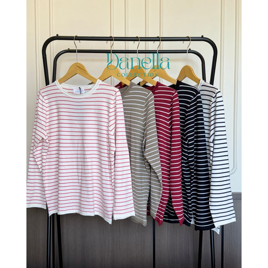 Arita Long Sleeve Shirt | Kaos Lengan Panjang Bkk| Kaos Arita Bangkok |Kaos Bahan Knit