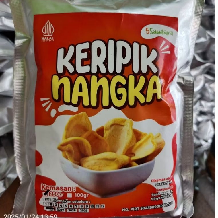 

Keripik Nangka renyah manis - 250gr, 500gr, 1kg