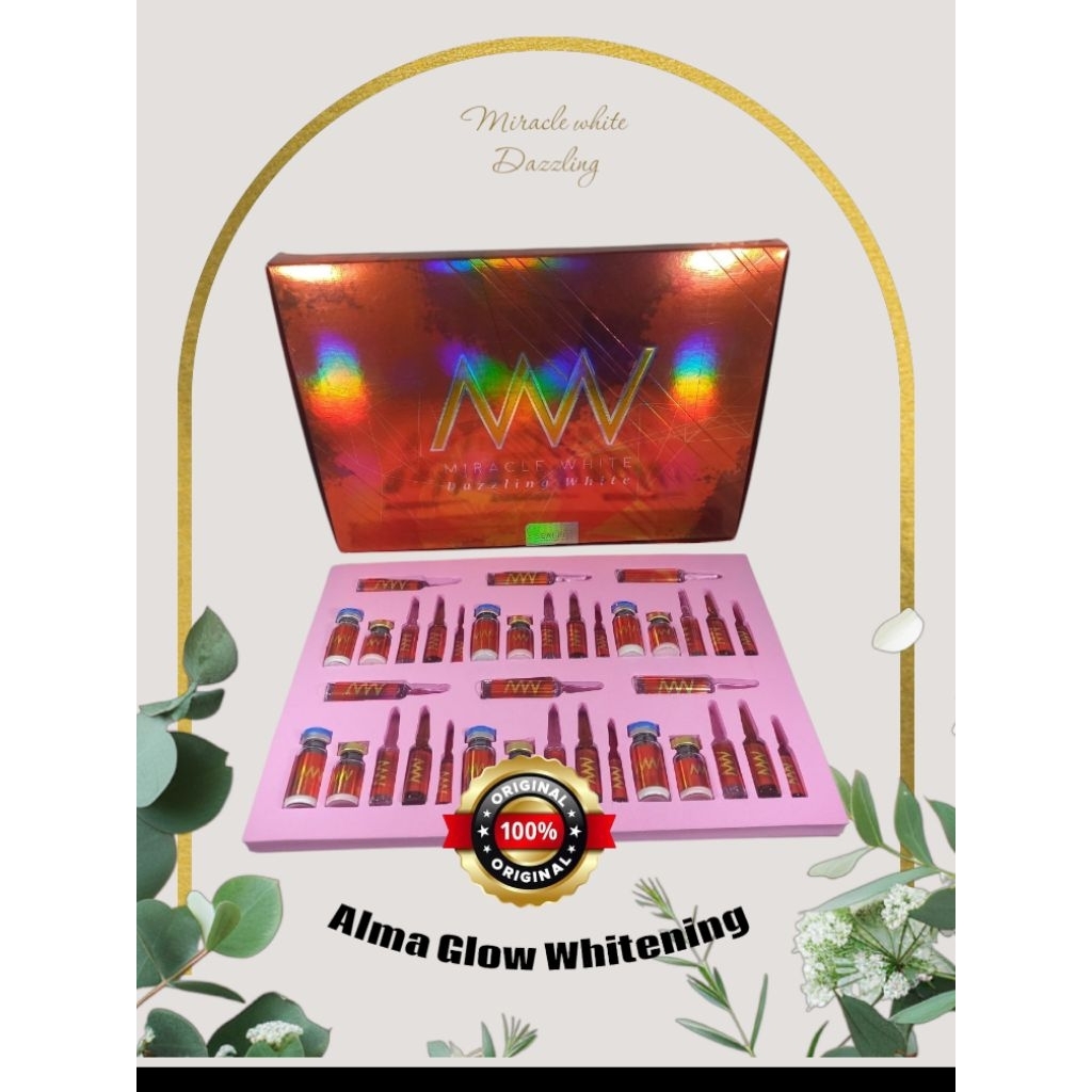 Miracle White Dazzling MW merah