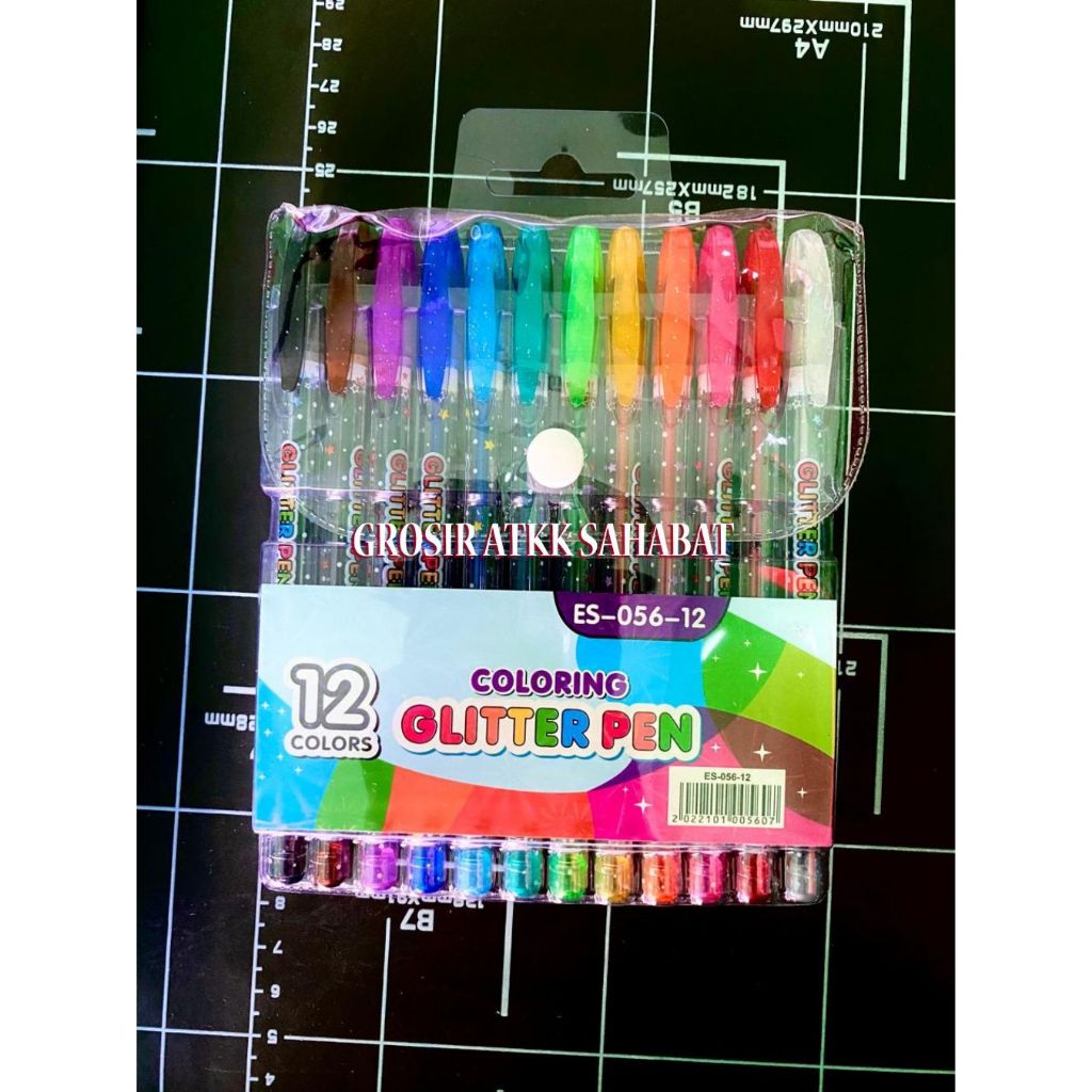 

PEN GEL PELANGI BLINK BLINK 12 WARNA TERMURAH ! BEST SELLER -GLITTER PEN per pcs
