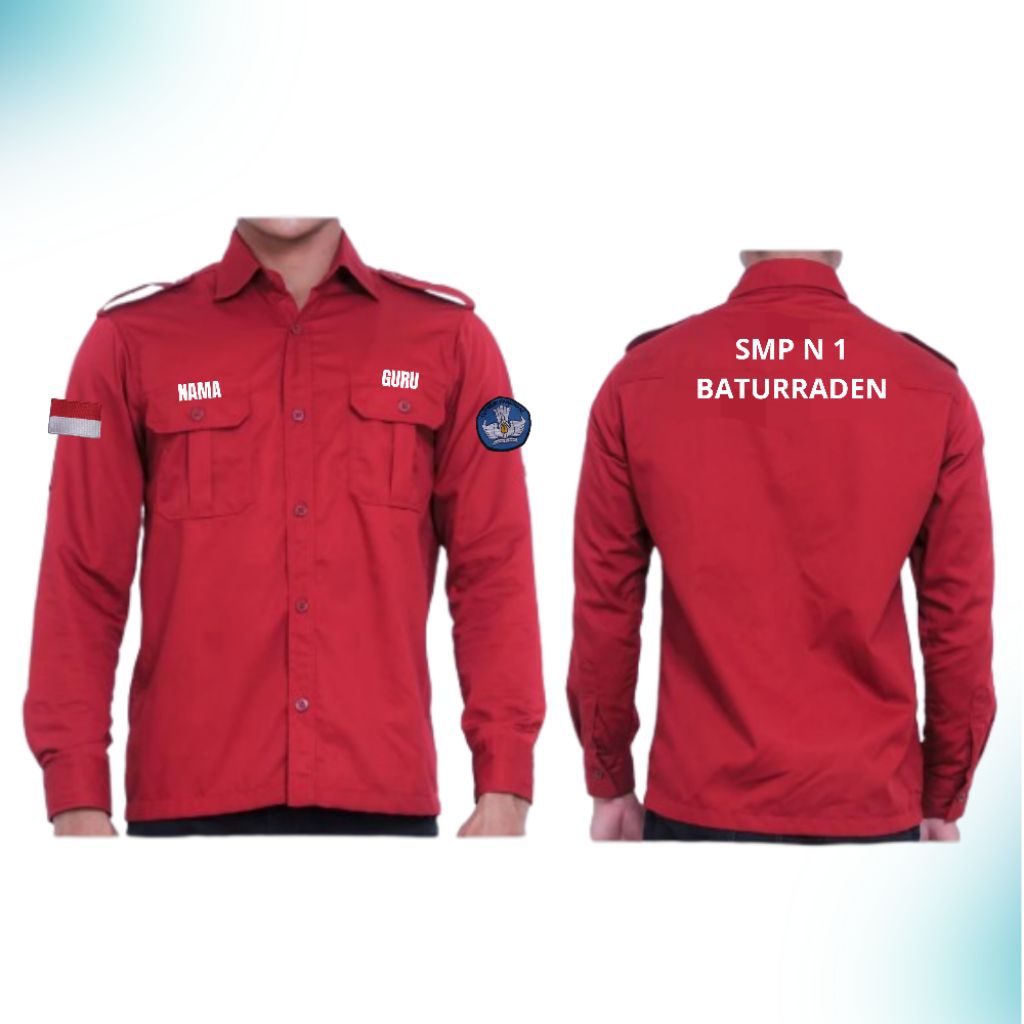 Kemeja Seagam PDH GURU/KEMEJA GURU/SERAGAM GURU/PDH GURU