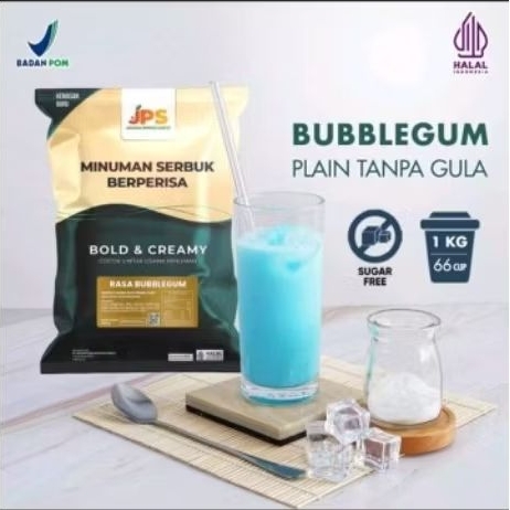 

Powder Drink JPS Bubuk Minuman Rasa BubbleGum Plain 1 Kg