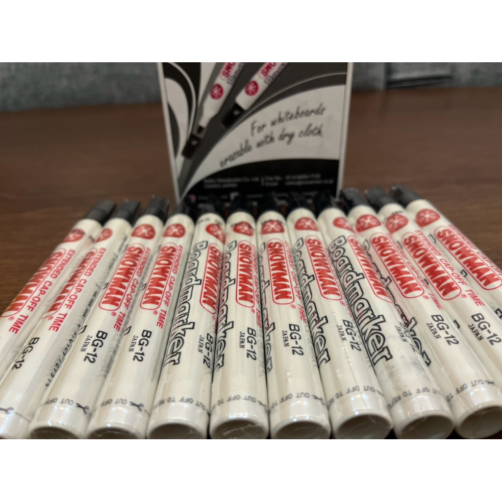 

SPIDOL PAPAN TULIS - SNOWMAN WB MARKER ( BISA DI HAPUS )