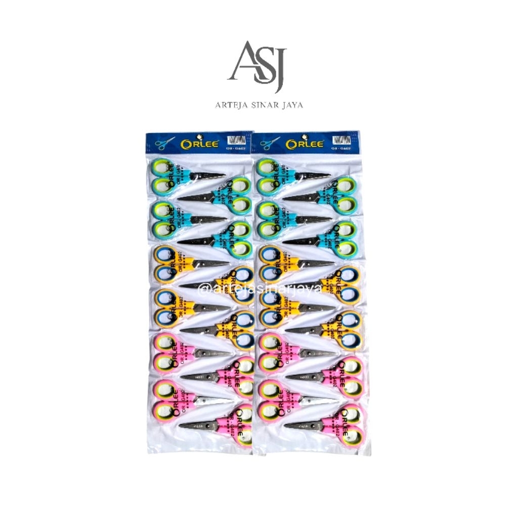 

Isi 12 Pcs - Gunting Kecil Tajam Orlee - G204 Renceng