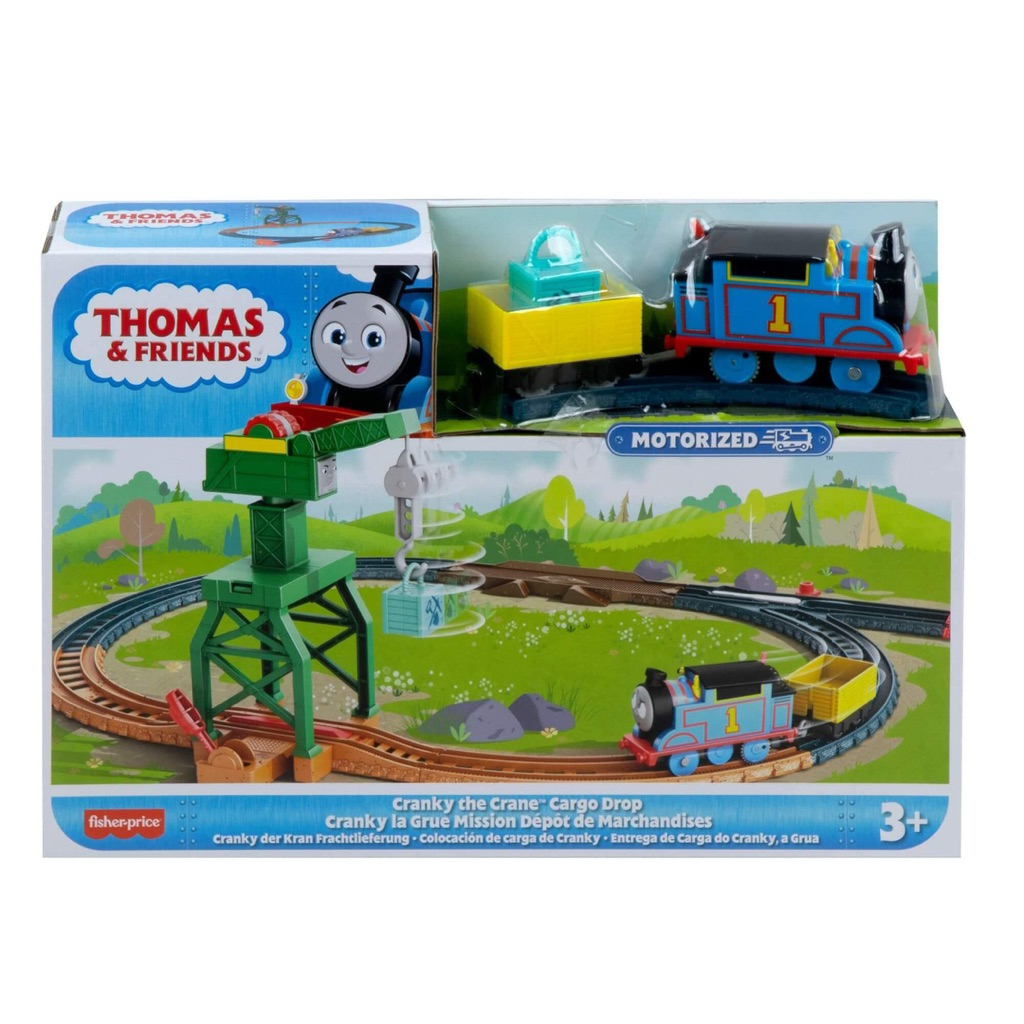 Thomas & Friends Motorized : Cranky The Crane Playset