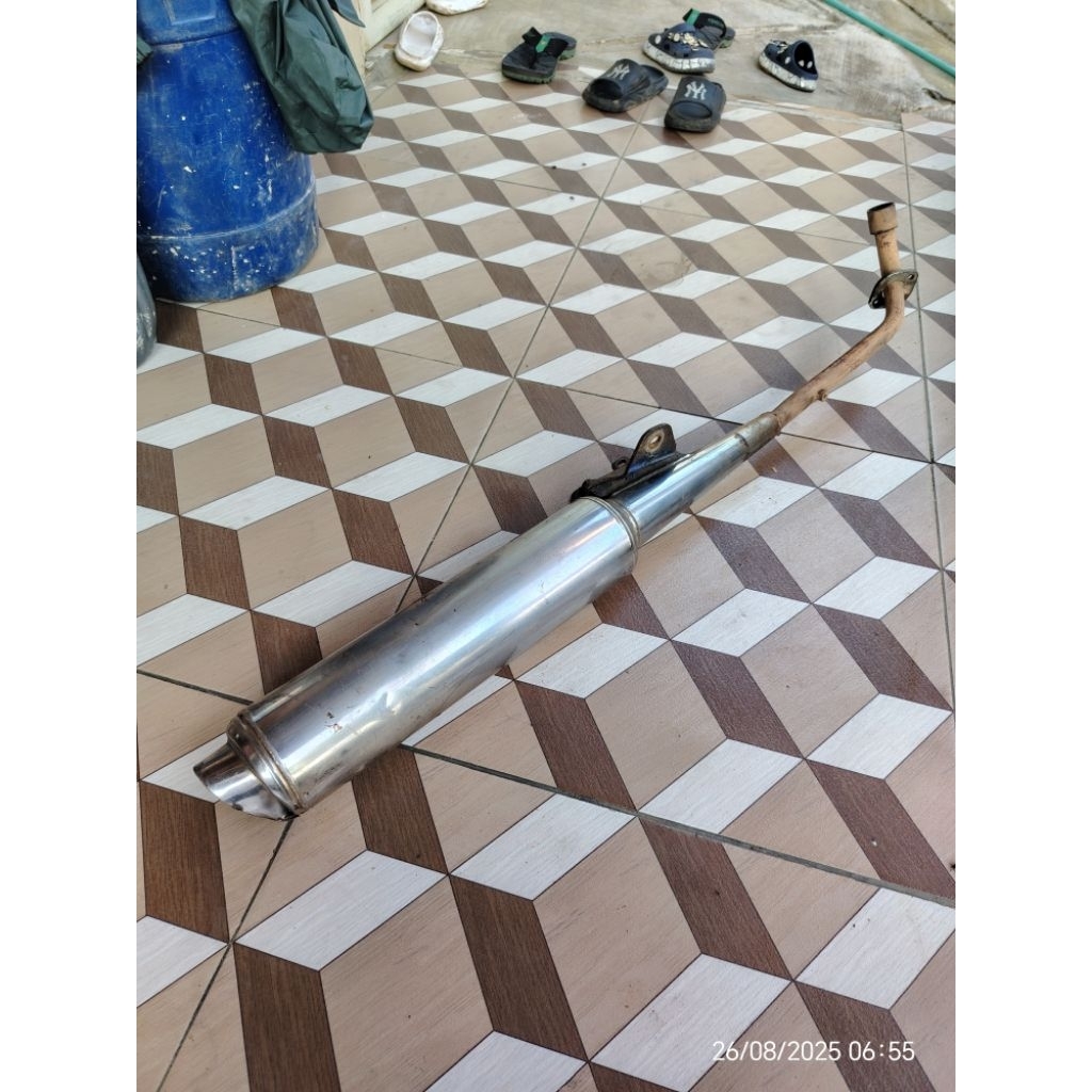 slencer knalpot kenalpot yamaha vega r old lama original ori asli second