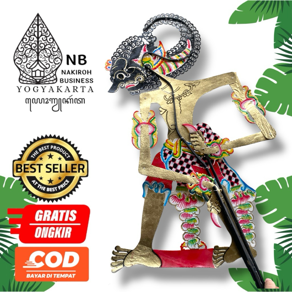 NAKIROHBUSINESS wayang kulit werkudara / wayang kulit asli werkudara