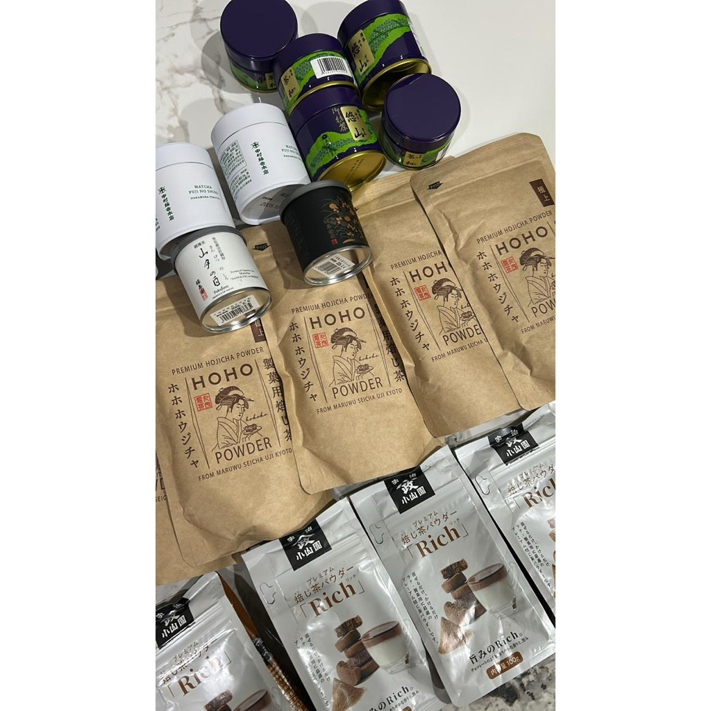 

Hoho Hojicha & YK Hojicha Premium Powder