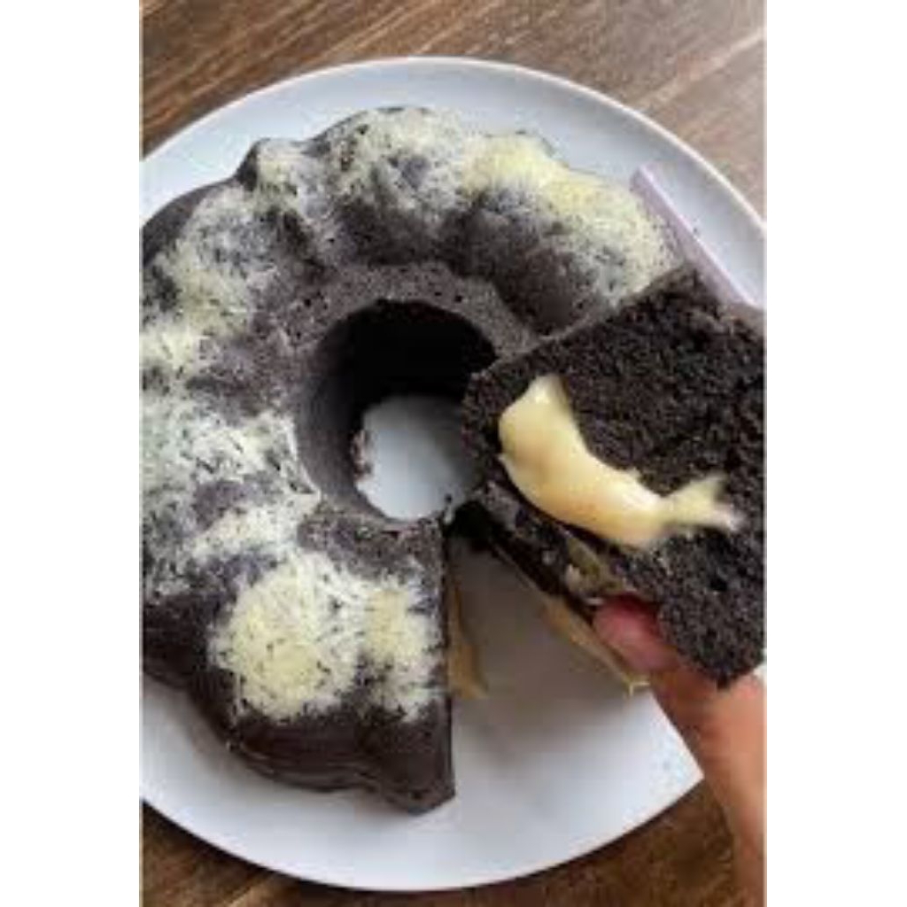 

Bolu Ketan Hitam Keju Lumer