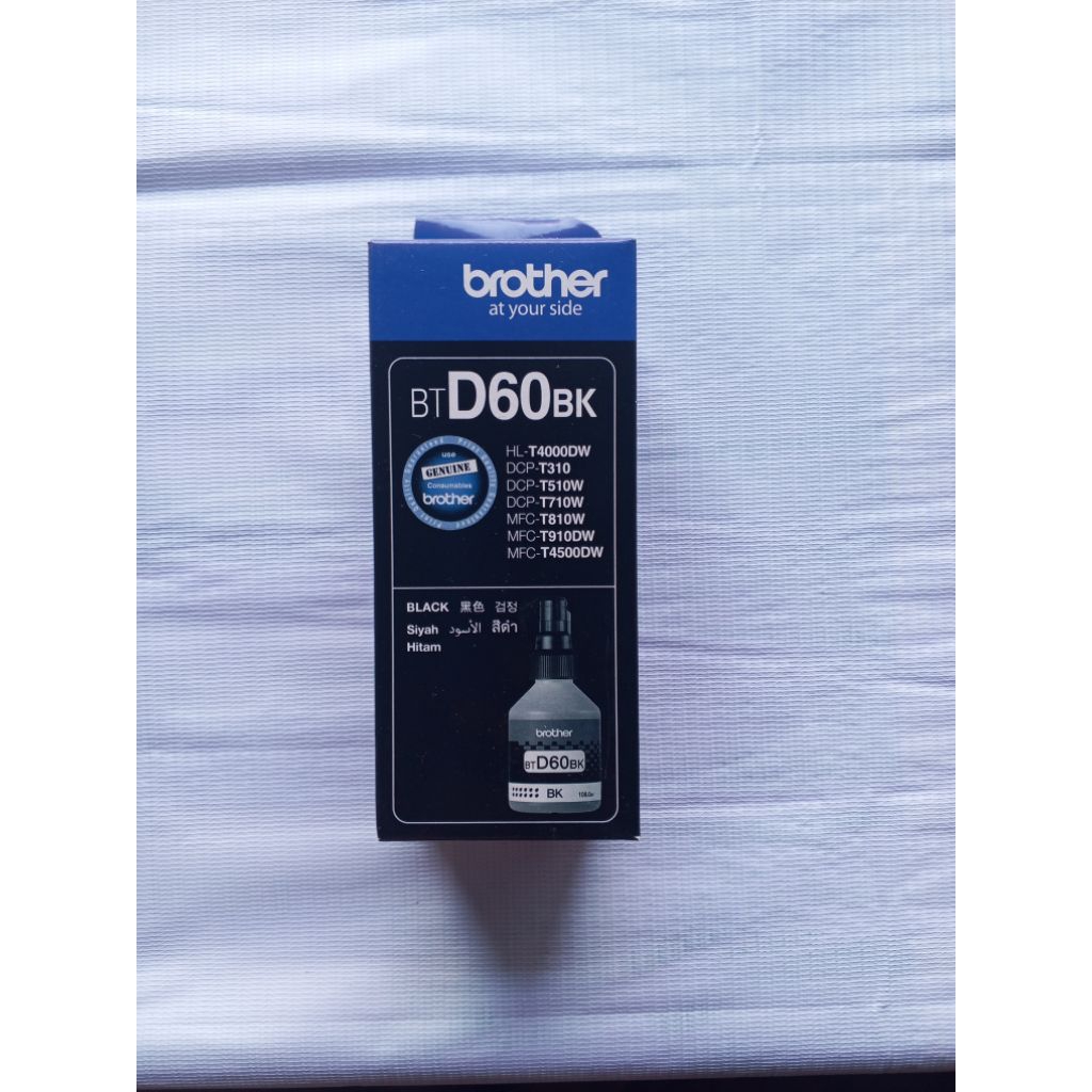 TINTA PRINTER BROTHER BT D60BK Black (HITAM)