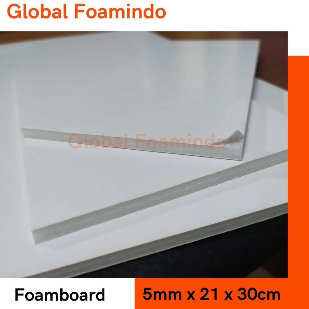 

Foamboard 5mm x 21 x 30cm