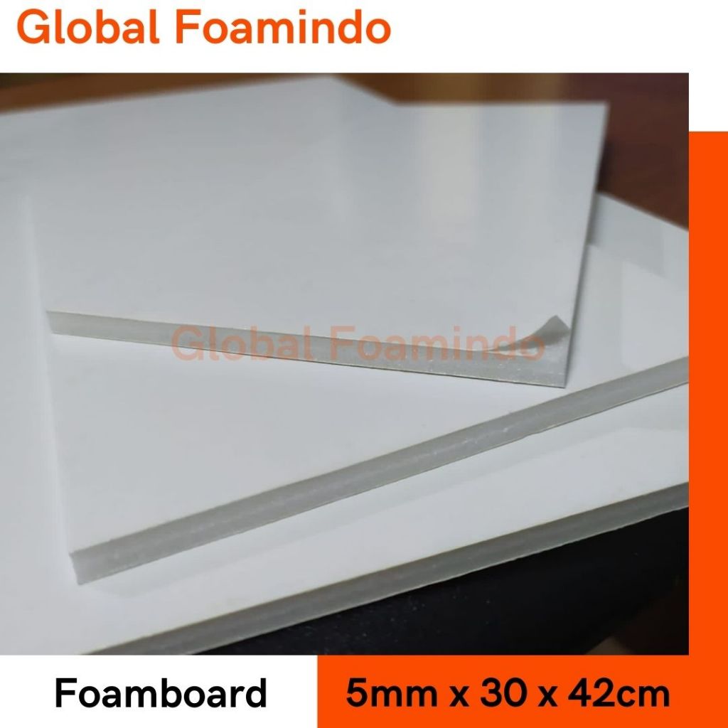 

Foamboard 5mm x 30 x 42cm