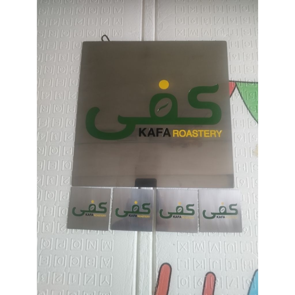 cetak etching plat Kuningan/steinless