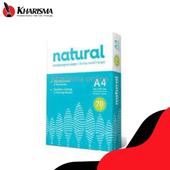 

Kertas HVS NATURAL A4 70 gsm / Kertas Fotocopy / Kertas HVS