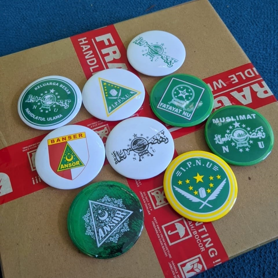 Pin Bross NU | Pin Peniti Ormas NU