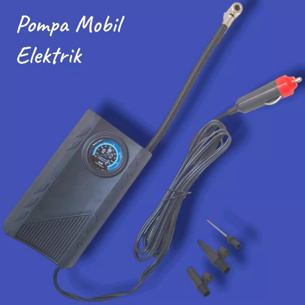 Charge Pump Pompa Ban Motor Electric Portable Pompa Ban Elektrik Mini Serbaguna / Pompa Ban Elektrik
