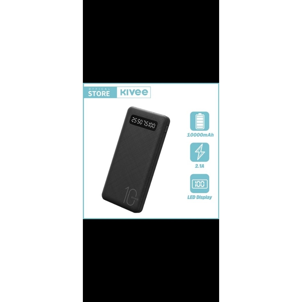 POWERBANK 10000 MAH KIVEE BASIKE