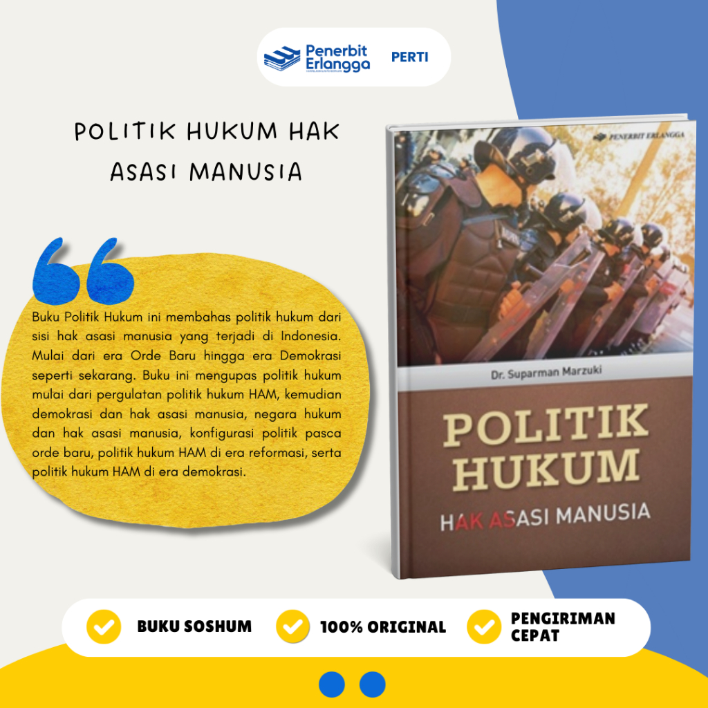[Erlangga Official] Politik Hukum Hak Asasi Manusia - Suparman Marzuki
