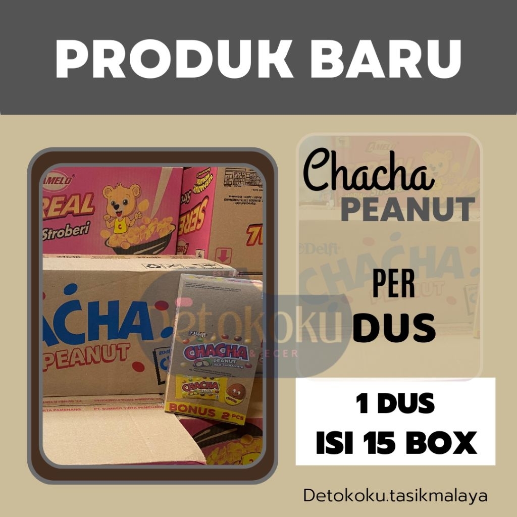 

Chacha Peanut Milk Chocolate - Delfi [PER DUS]