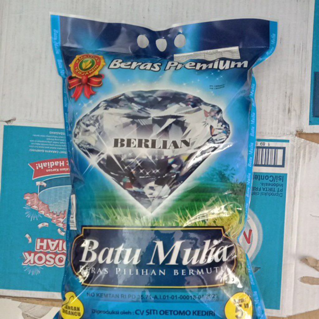 

Beras premium Kediri BATU MULIA 5 kg